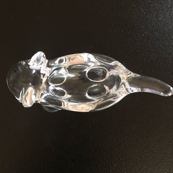 Art Vannes Crystal glass cat trinket candy holder - Picture 3 of 8